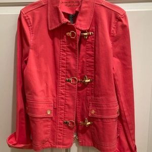 Lauren Ralph Lauren Red Utility Jacket